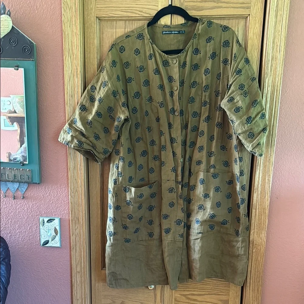 Gudrun Sjoden M CopperJacket with Relaxed Fit and Playful Pattern - Picture 1 of 5